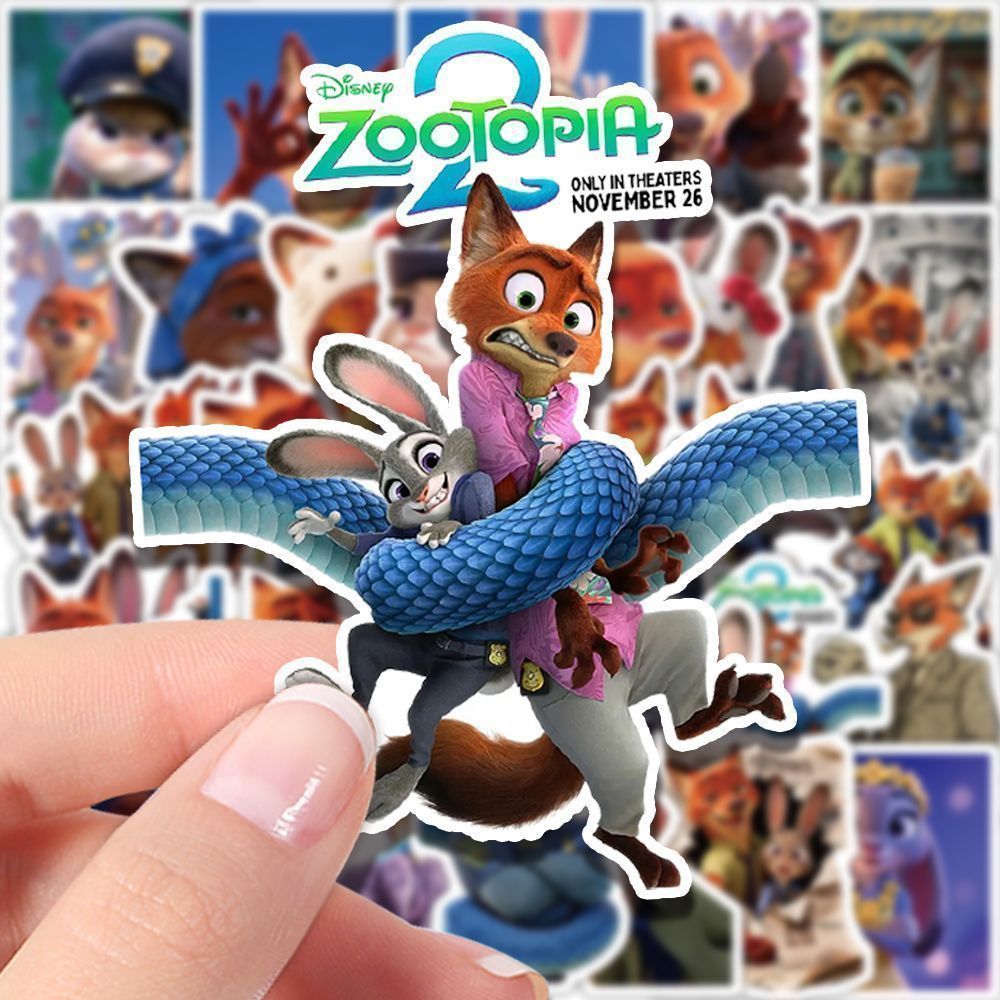 Laptop Accessories Cute - • 100 autocollants mignons Disney Zootopia