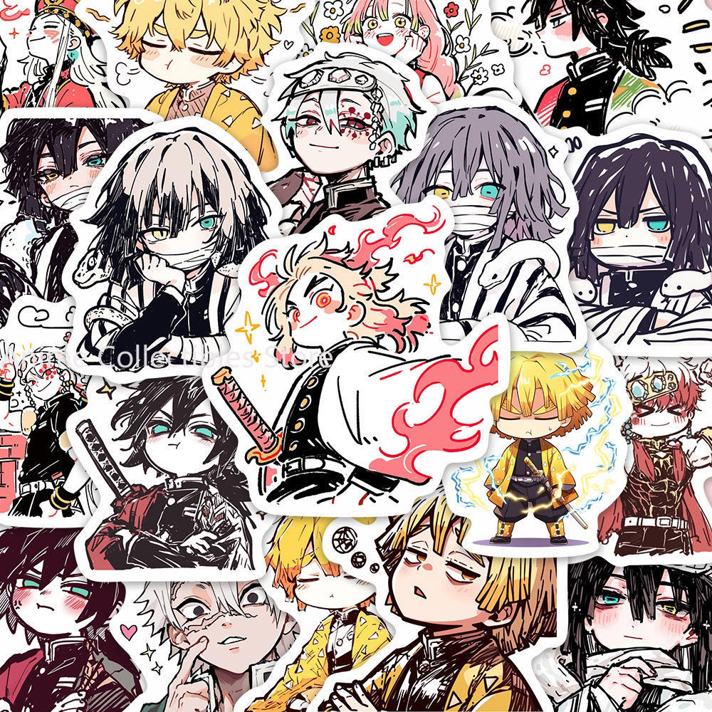 Laptop Accessories Cute - Autocollants Demon Slayer Kamado Tanjirou, 55