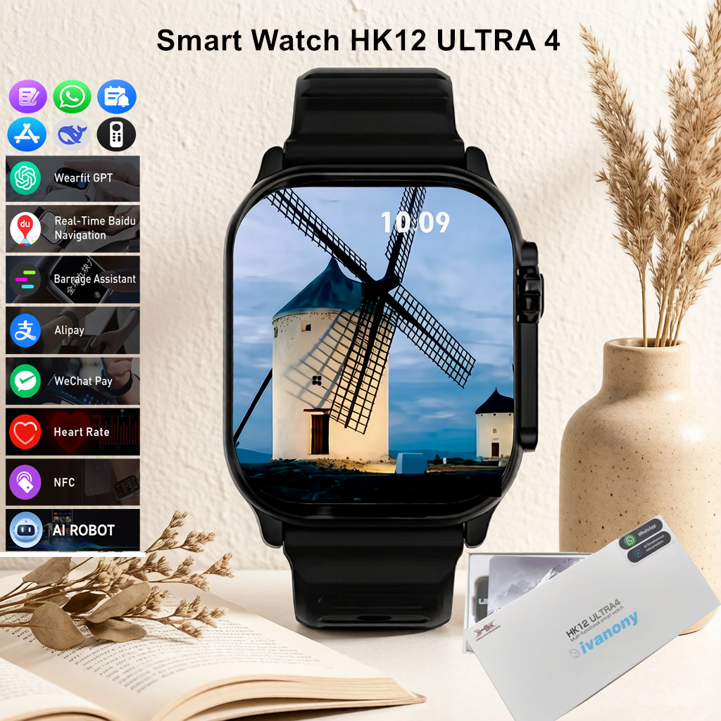 Wrist Rest Gel - Montre connectée HK12 Ultra 4, prend