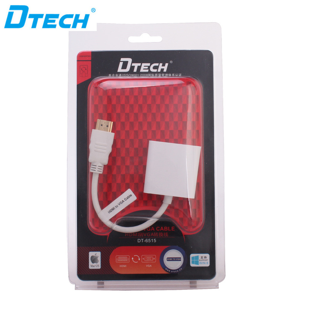 Hdmi Vga Adapter - DTECH – adaptateur convertisseur HDMI vers