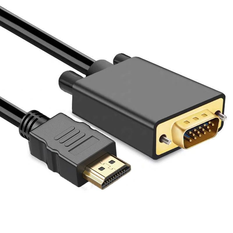 Hdmi Vga Adapter - Convertisseur vidéo compatible HDMI mâle vers