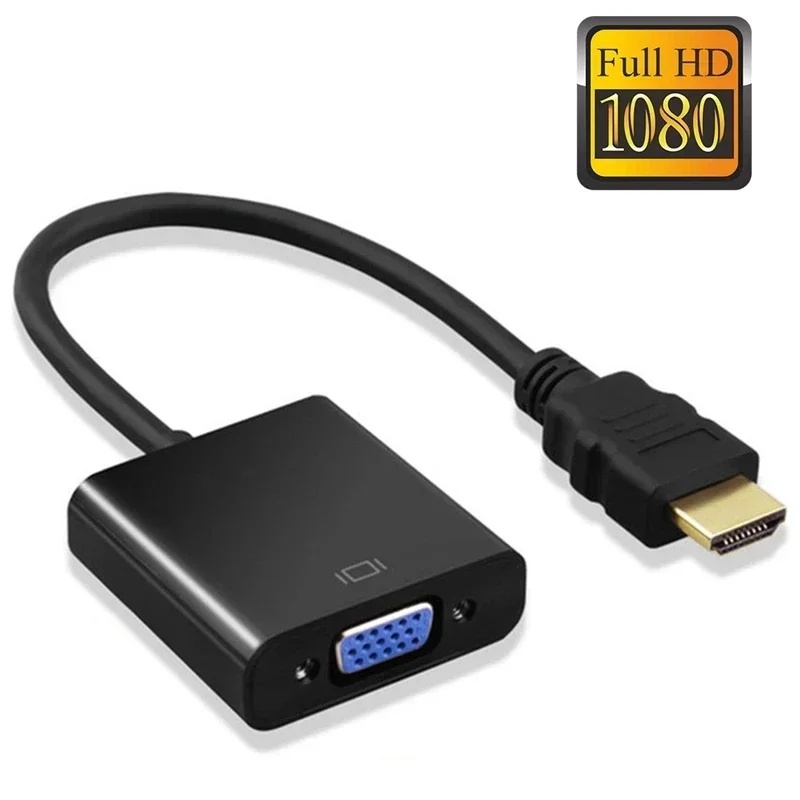 Hdmi Vga Adapter - Convertisseur de câble HDMI vers VGA