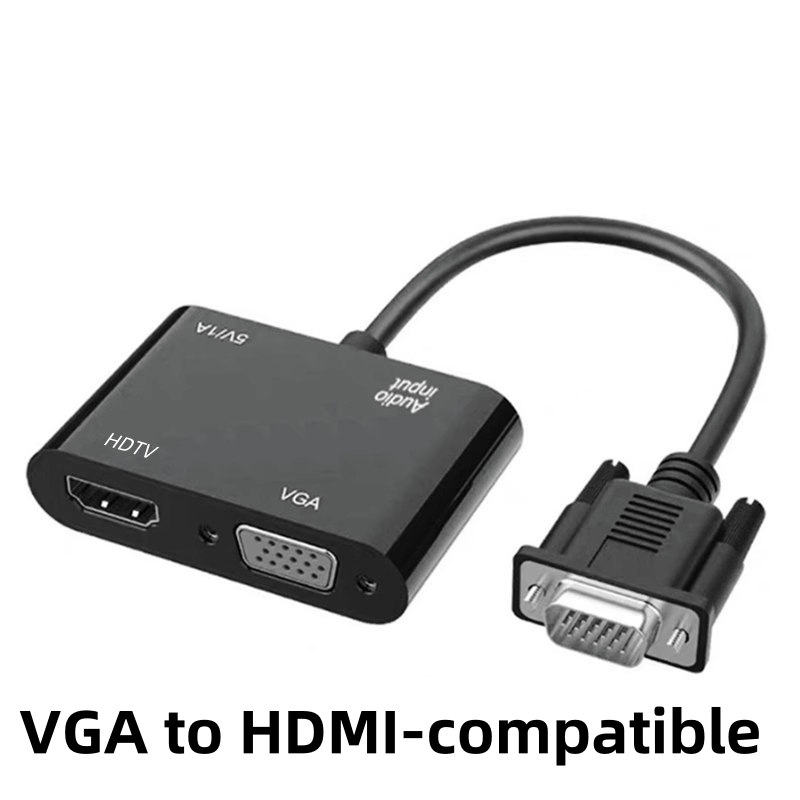 Hdmi Vga Adapter - Adaptateur d'affichage compatible VGA (hôte) vers