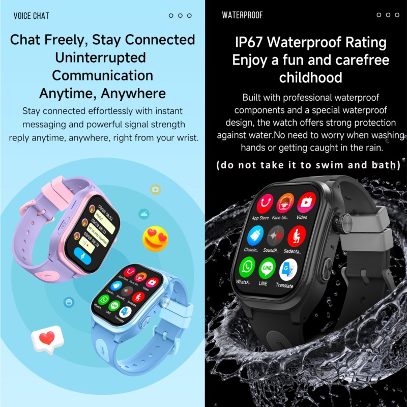 Montre connectée 4G pour enfan - Wrist Rest Gel avis et prix