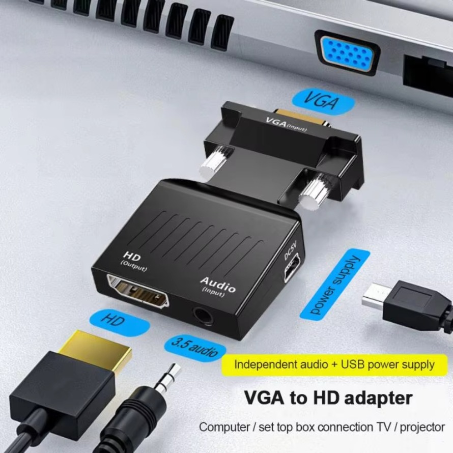 Convertisseur compatible VGA v - Hdmi Vga Adapter avis et prix
