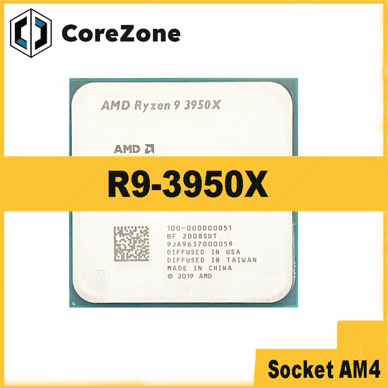 Ryzen 9 3950X R9 3950X 16 cœur - Amd Cpu Ryzen 9 avis et prix