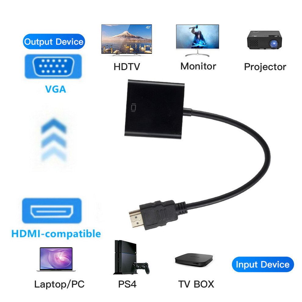 Adaptateur HDMI vers VGA avec  - Hdmi Vga Adapter avis et prix