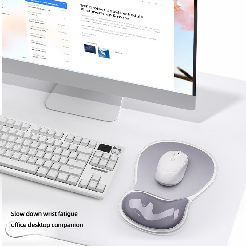 Tapis de souris couleur dégrad - Wrist Rest Gel avis et prix