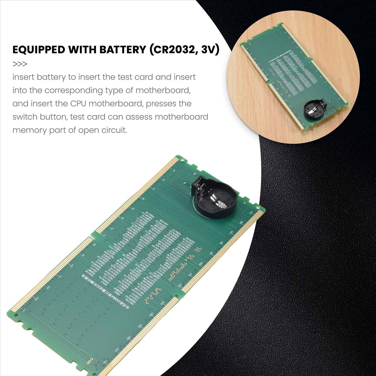 Carte de test améliorée 2026-D - Memory Ram Upgrade avis et prix