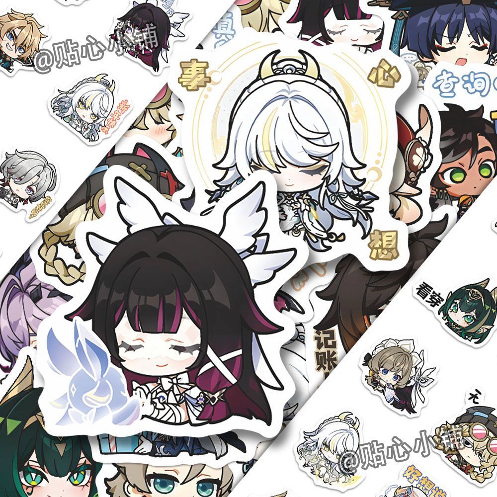 64 autocollants Genshin Impact - Laptop Accessories And Parts avis et prix